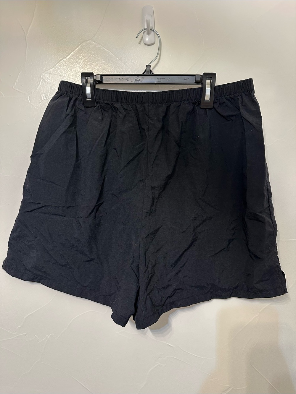 Athletic Works Black Pull-On Athletic Shorts